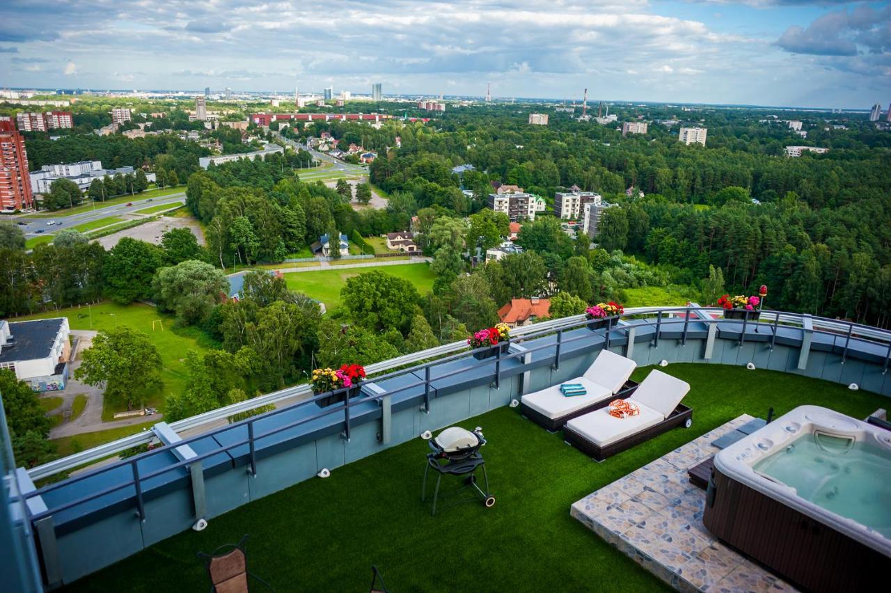 Skyhouse Riga Amazing Penthouse And Spa Exterior foto