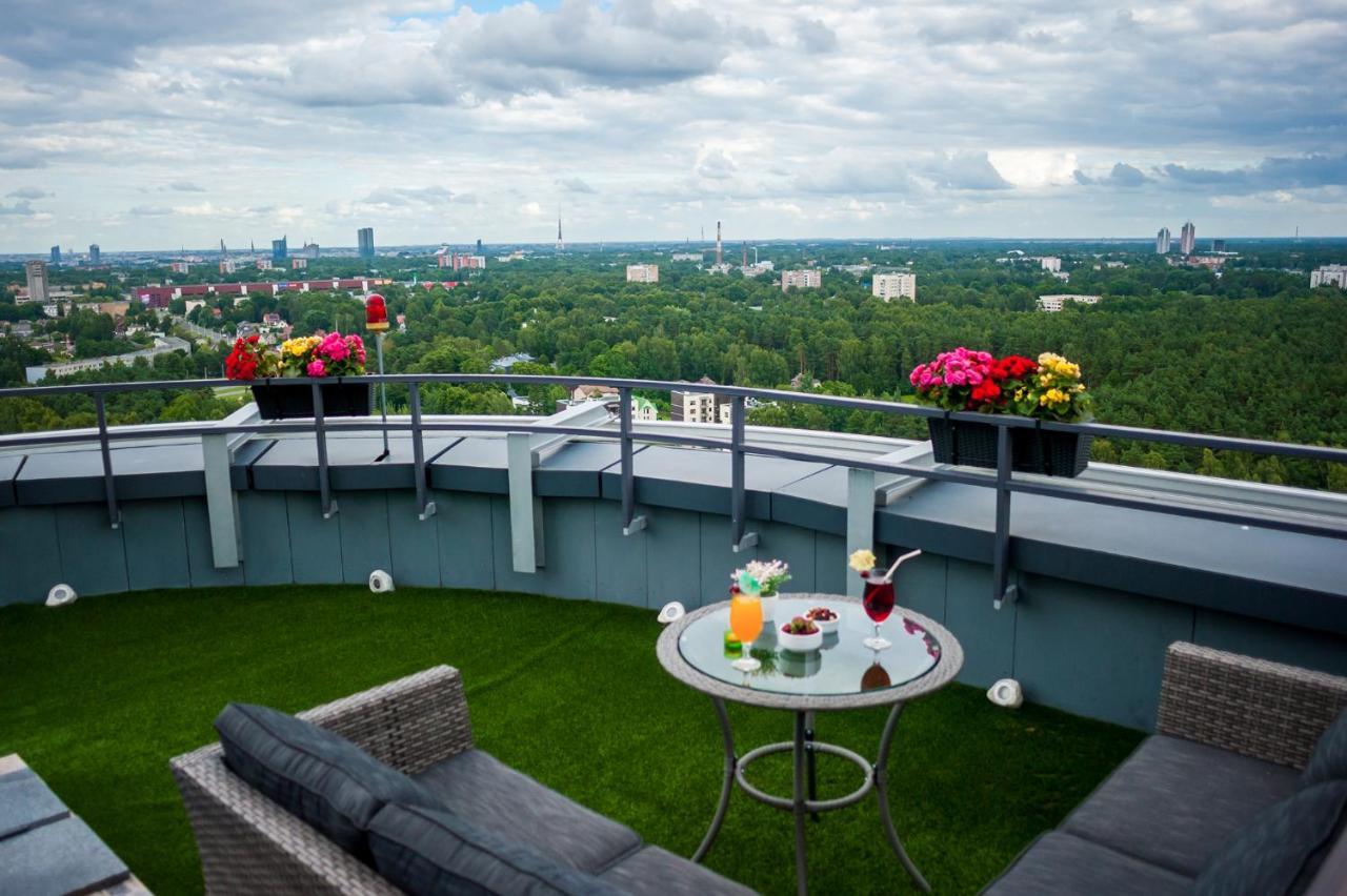 Skyhouse Riga Amazing Penthouse And Spa Exterior foto
